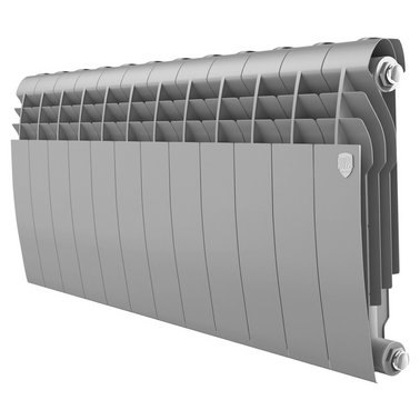 Радиатор Royal Thermo Biliner B Silver Satin 350 Серый, 1 секция